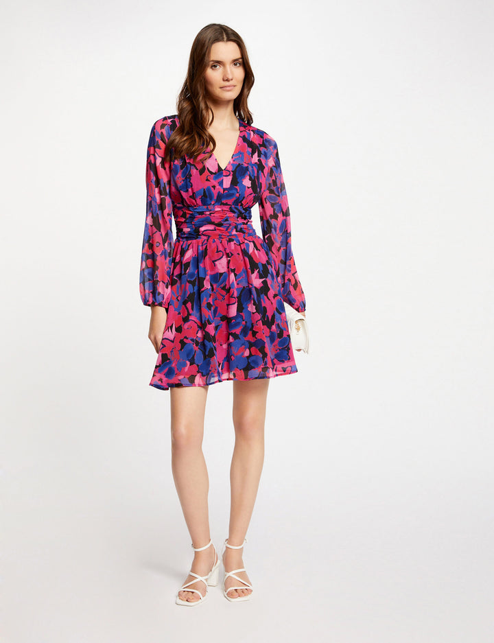 Robe cintrée imprimé floral