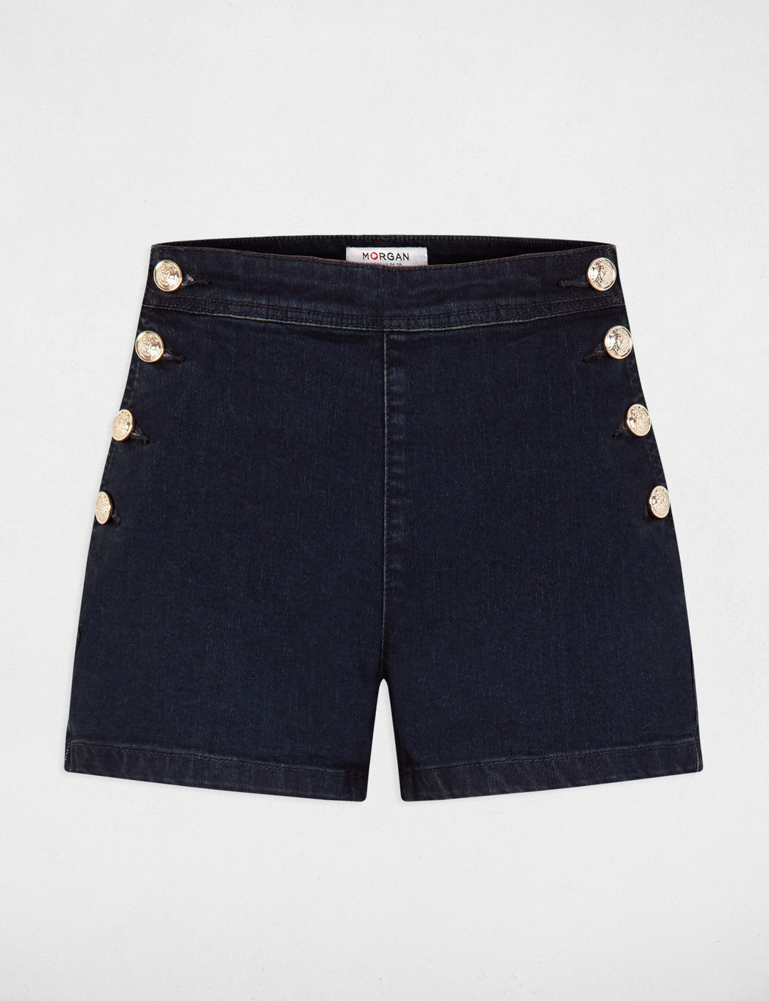 Short ajusté en jean