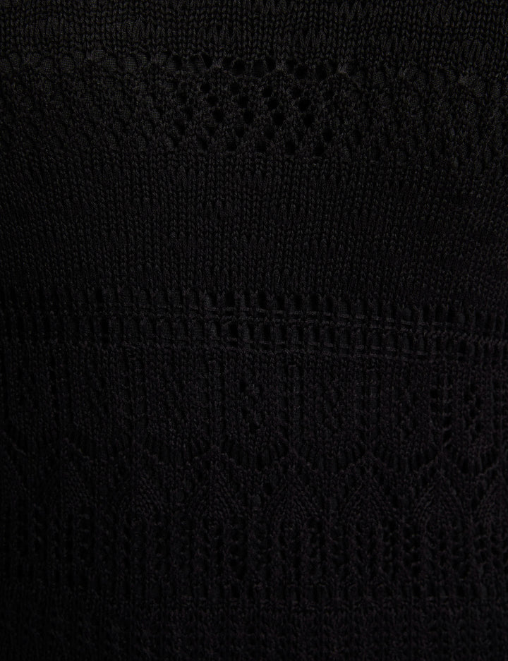 Robe tricot longue ajustée