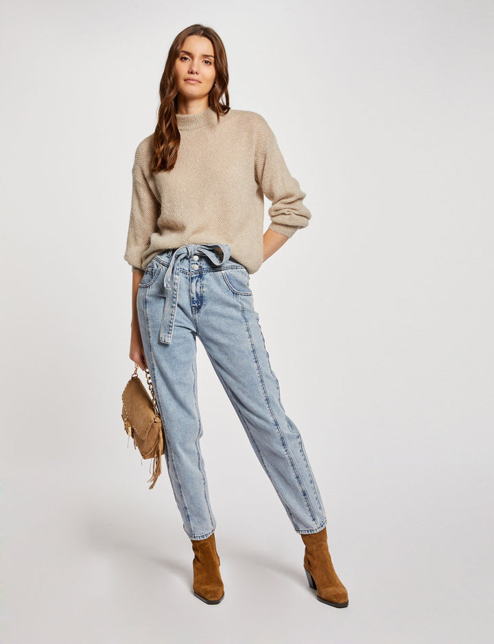 Pull col montant