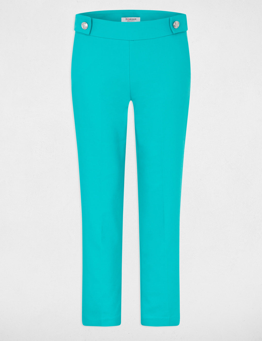 Pantalon ajusté taille haute