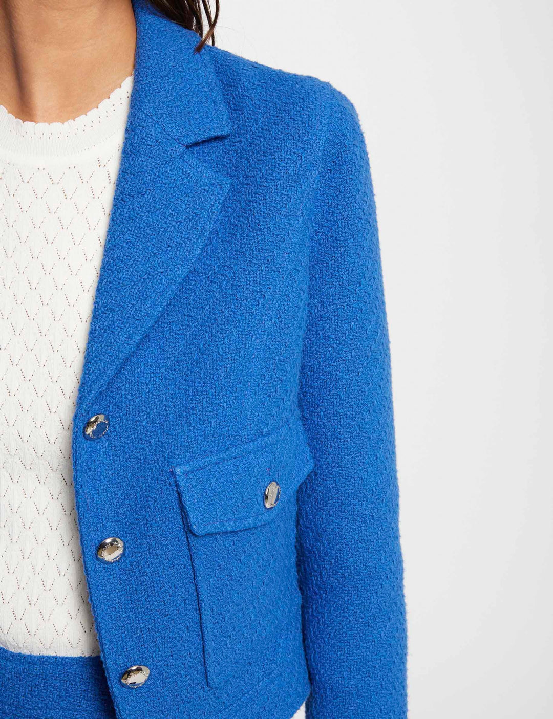 Veste courte tweed