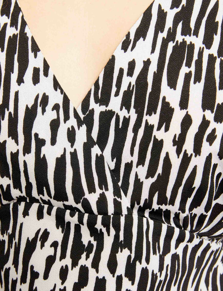 T-shirt manches 3/4 imprimé