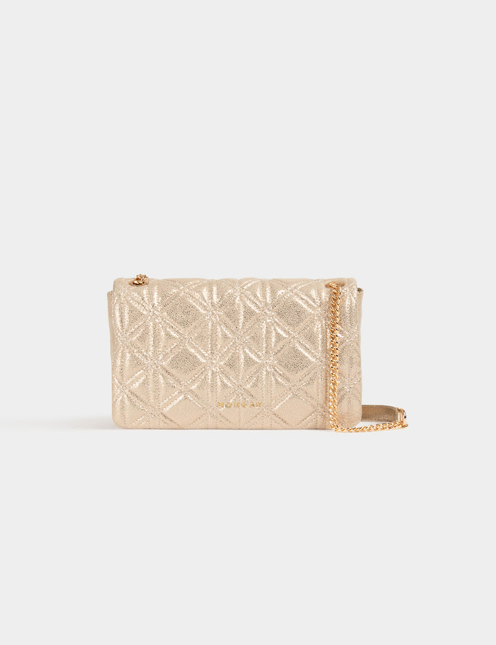 Sac matelassé métallisé