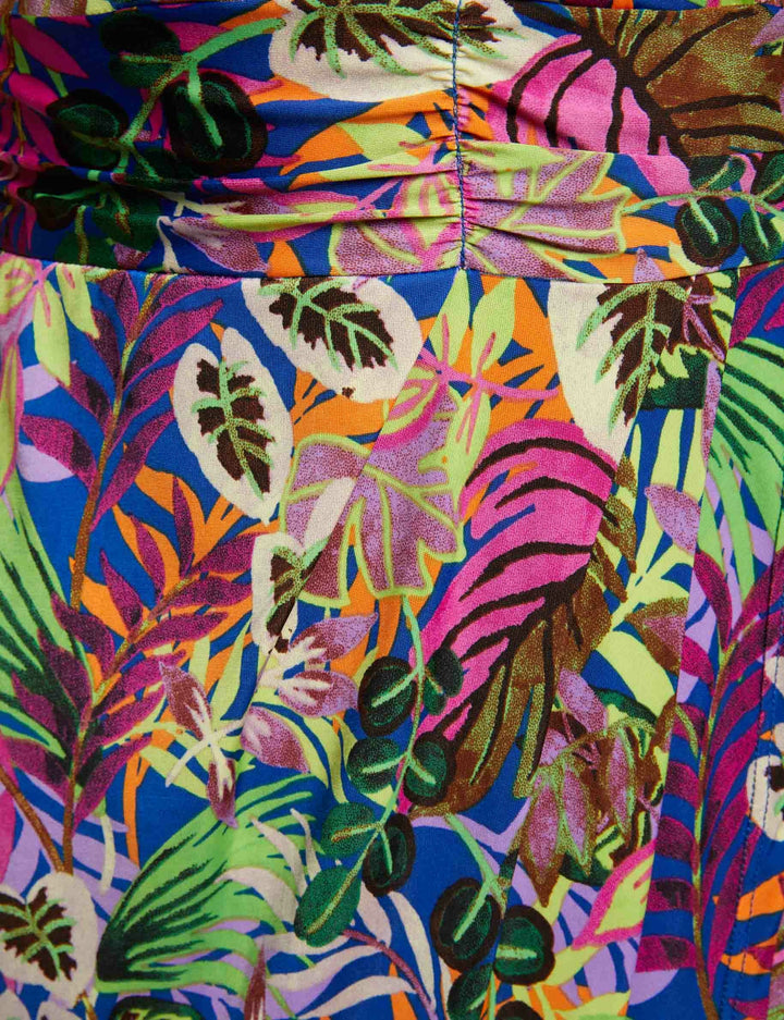 Robe courte imprimée