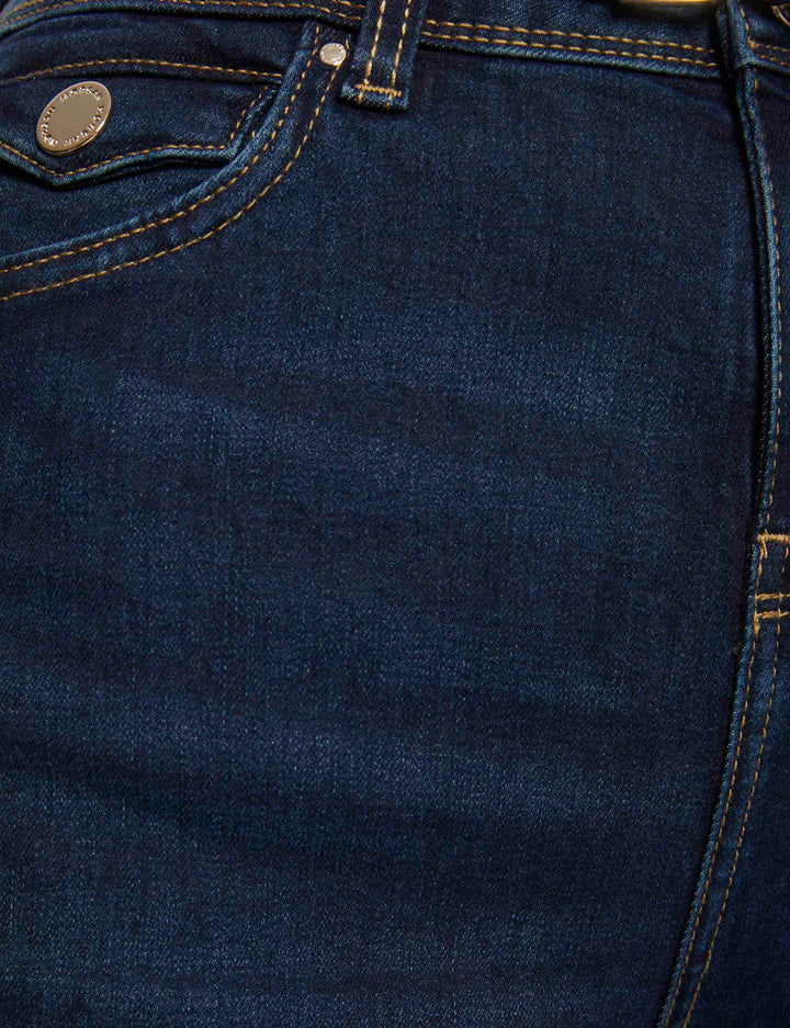 Jeans flare taille haute