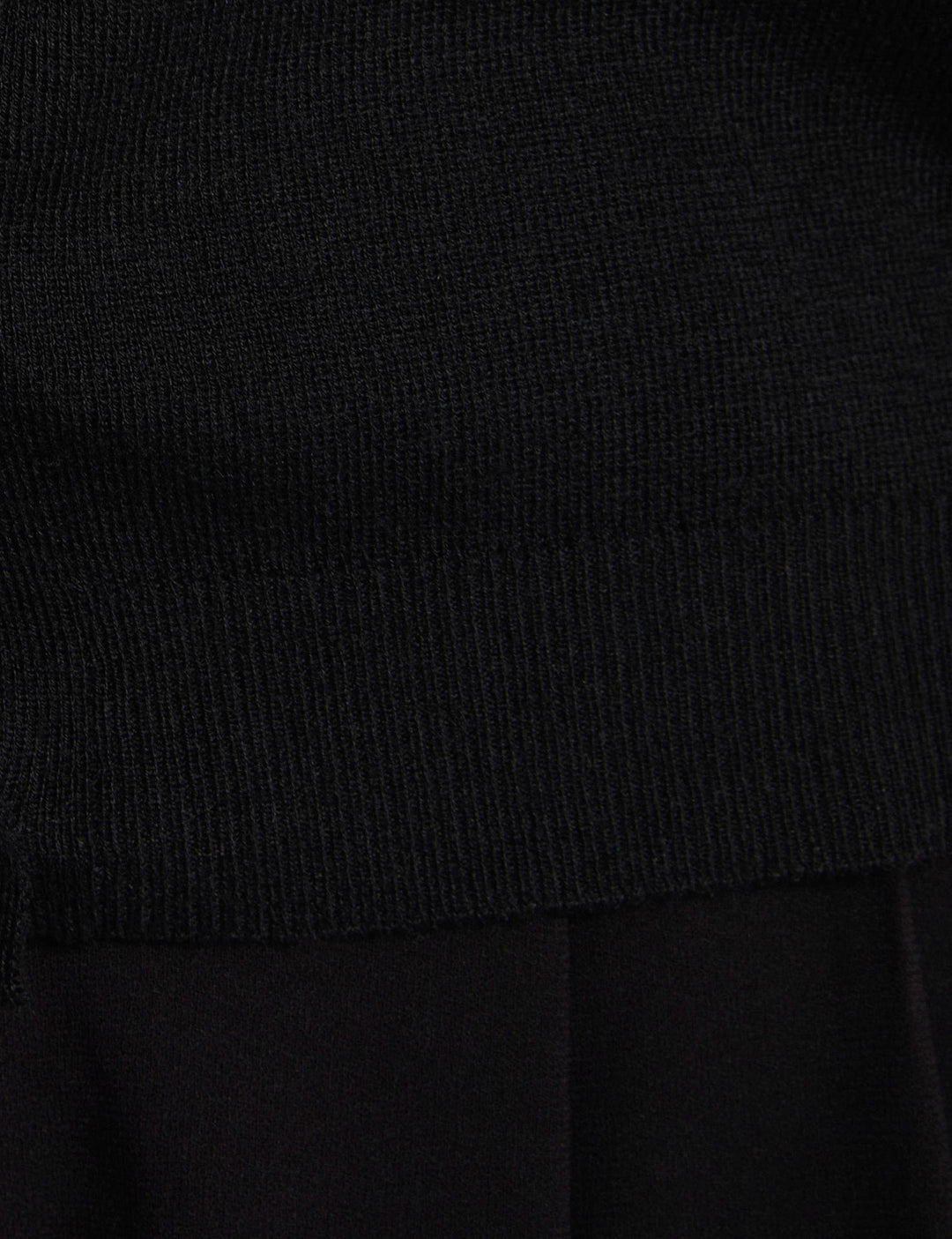 Gilet col en V manches longues
