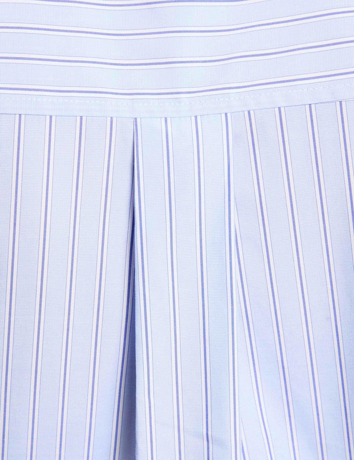 Chemise manches longues rayée