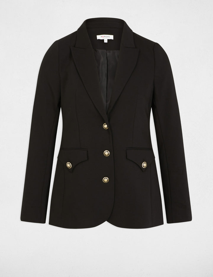 Veste ajustée manches longues