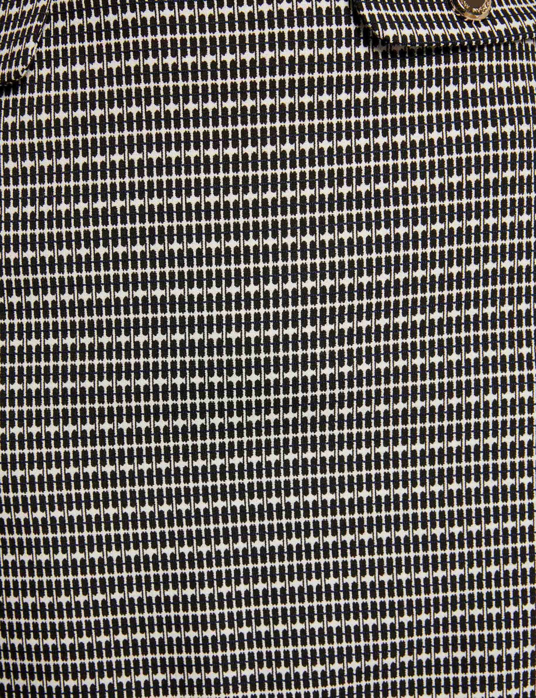 Jupe courte imprimé jacquard