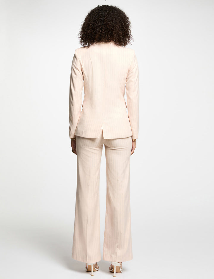 Blazer cintré rayé
