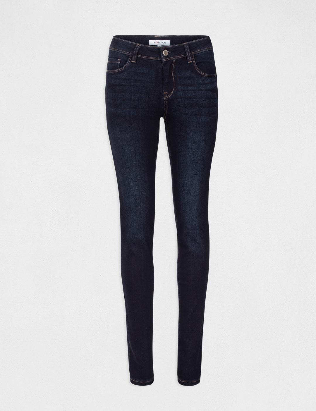 Jeans slim taille standard à  poches