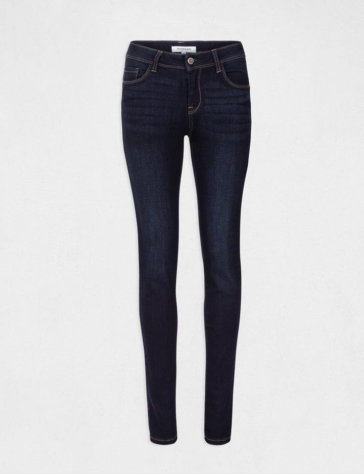 Jeans slim taille standard à  poches