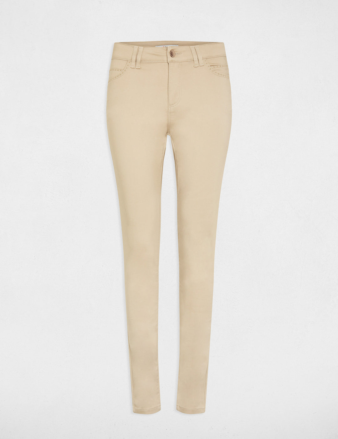 Pantalon skinny satin
