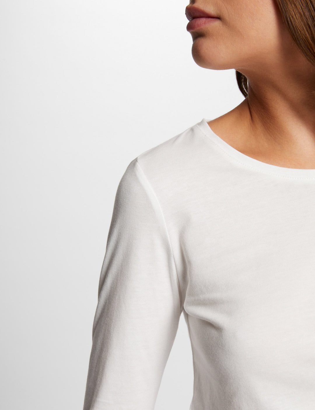T-shirt manches 3/4 brodé