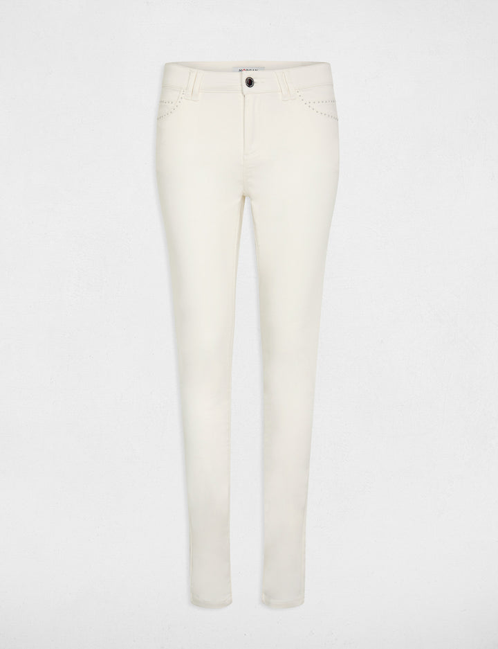 Pantalon skinny satin