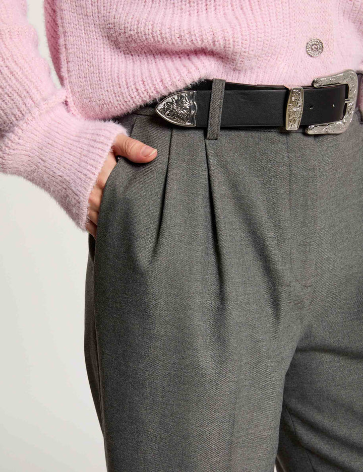 Pantalon large à  pinces