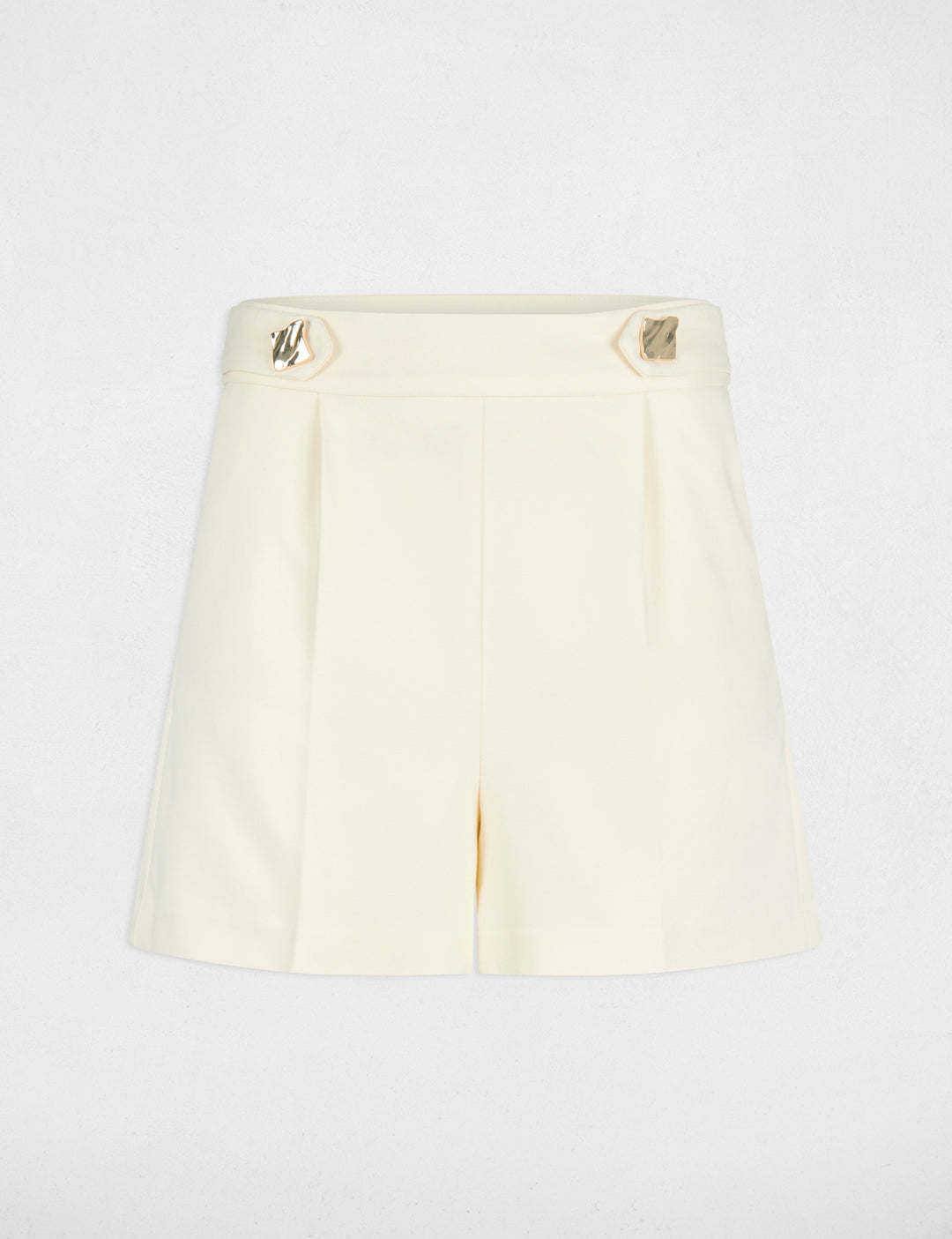 Short droit à  pinces