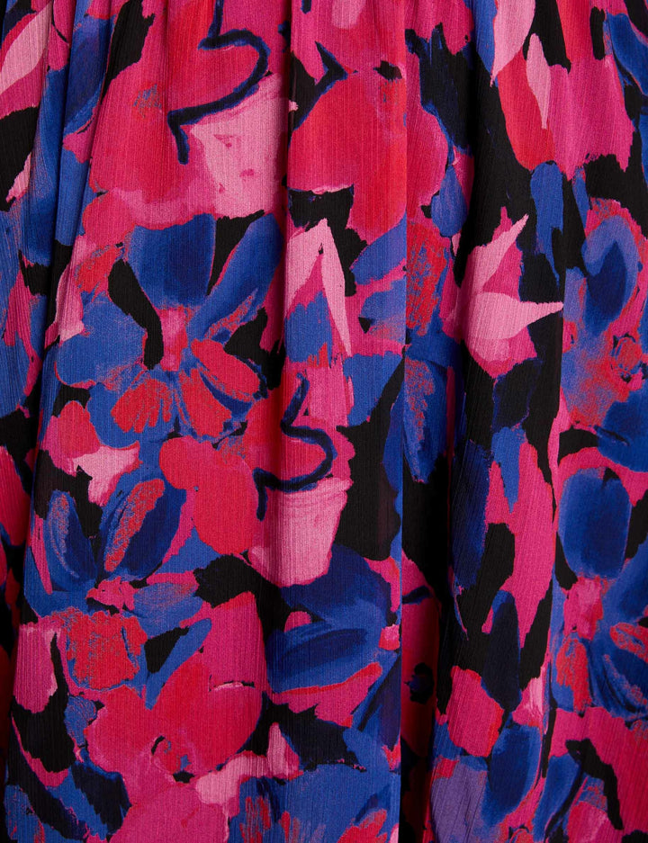 Robe cintrée imprimé floral