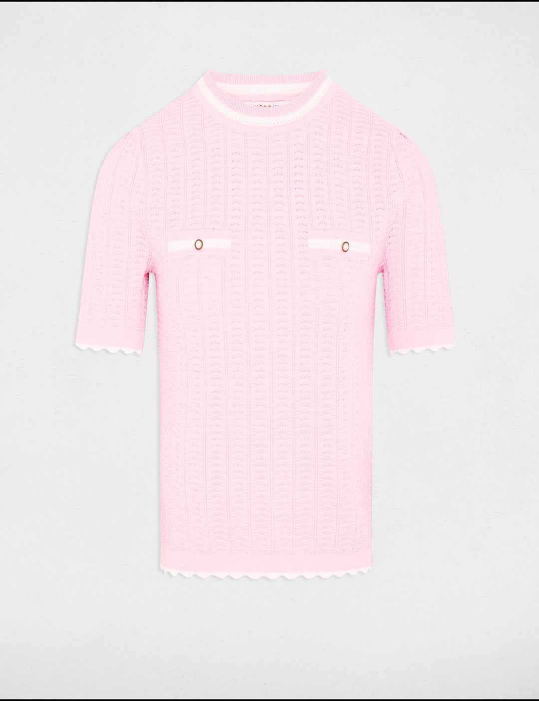 Pull manches courtes