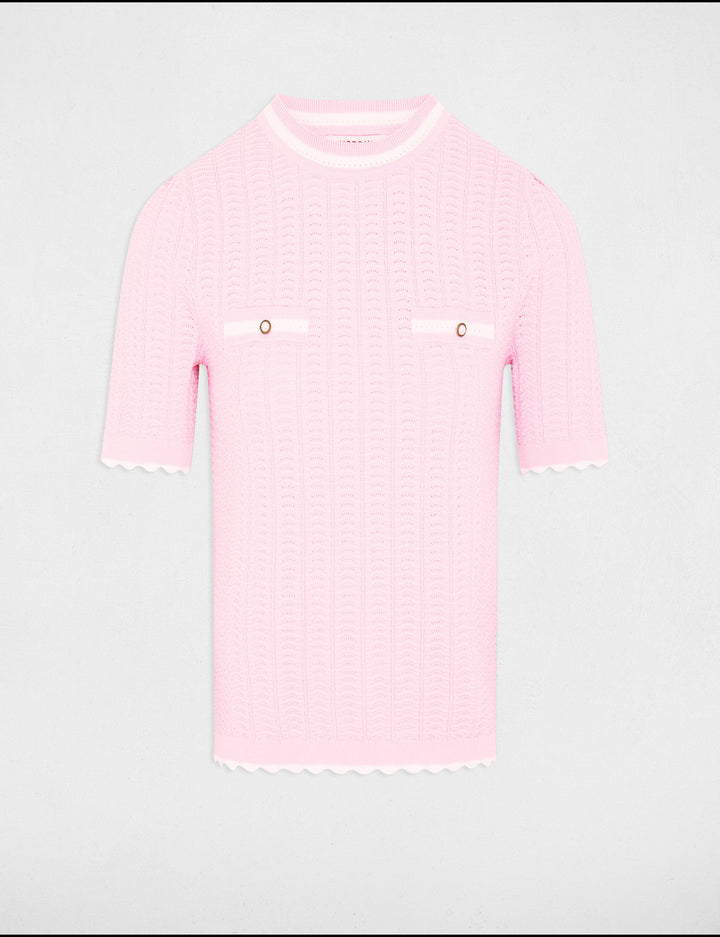 Pull manches courtes