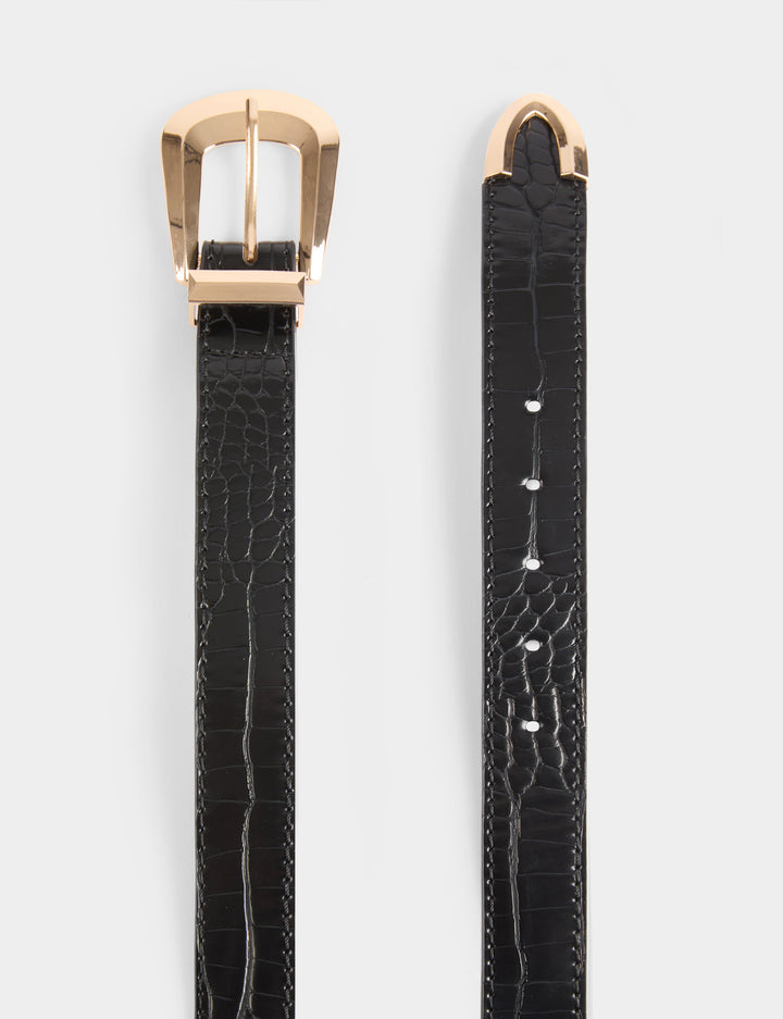 Ceinture croco