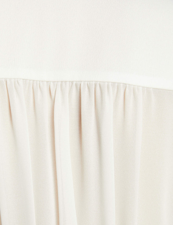 Chemise manches longues avec plis