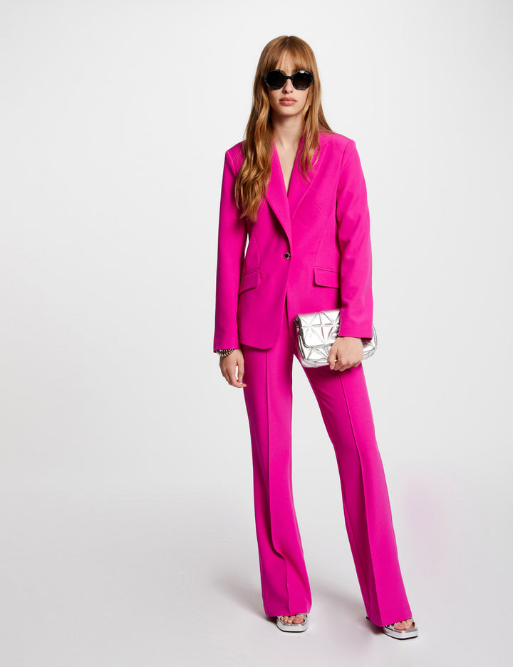 Pantalon bootcut à  pinces