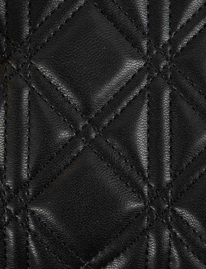 Sac matelassé avec bandoulière chaîne