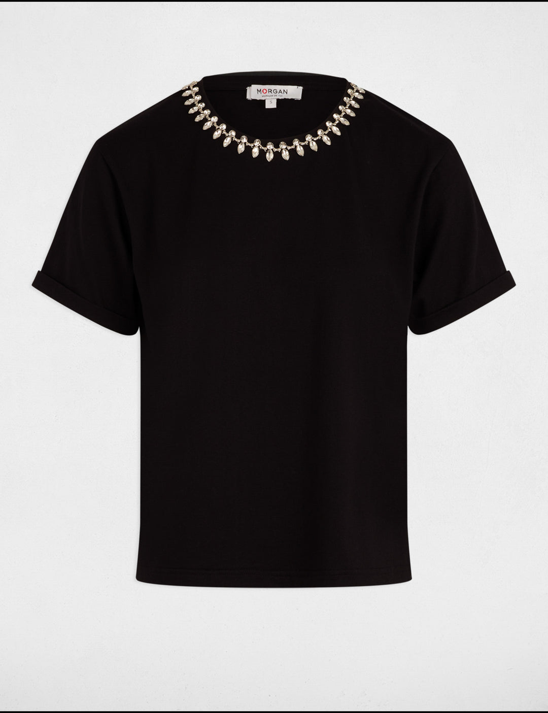 T-shirt manches courtes bijoux