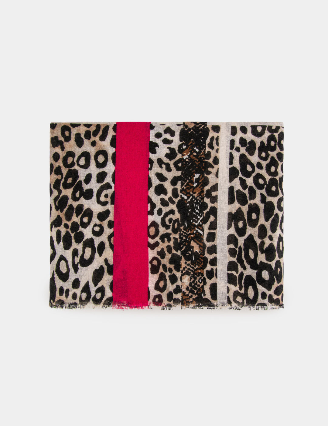 Foulard imprimé animalier