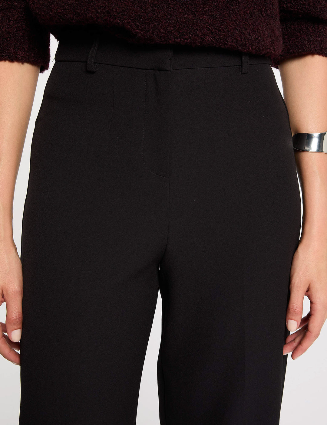 Pantalon droit à  pinces