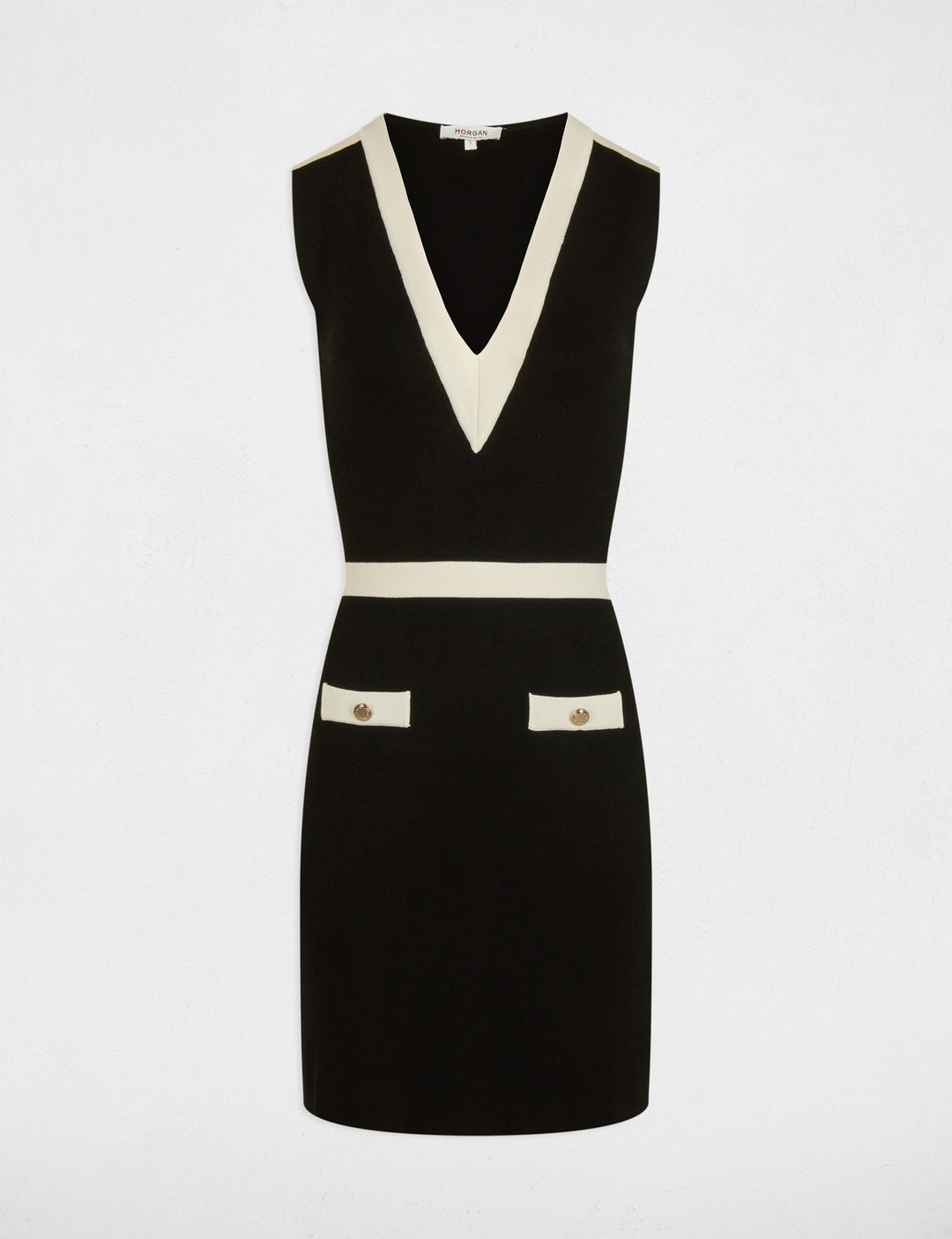 Robe tricot courte ajustée