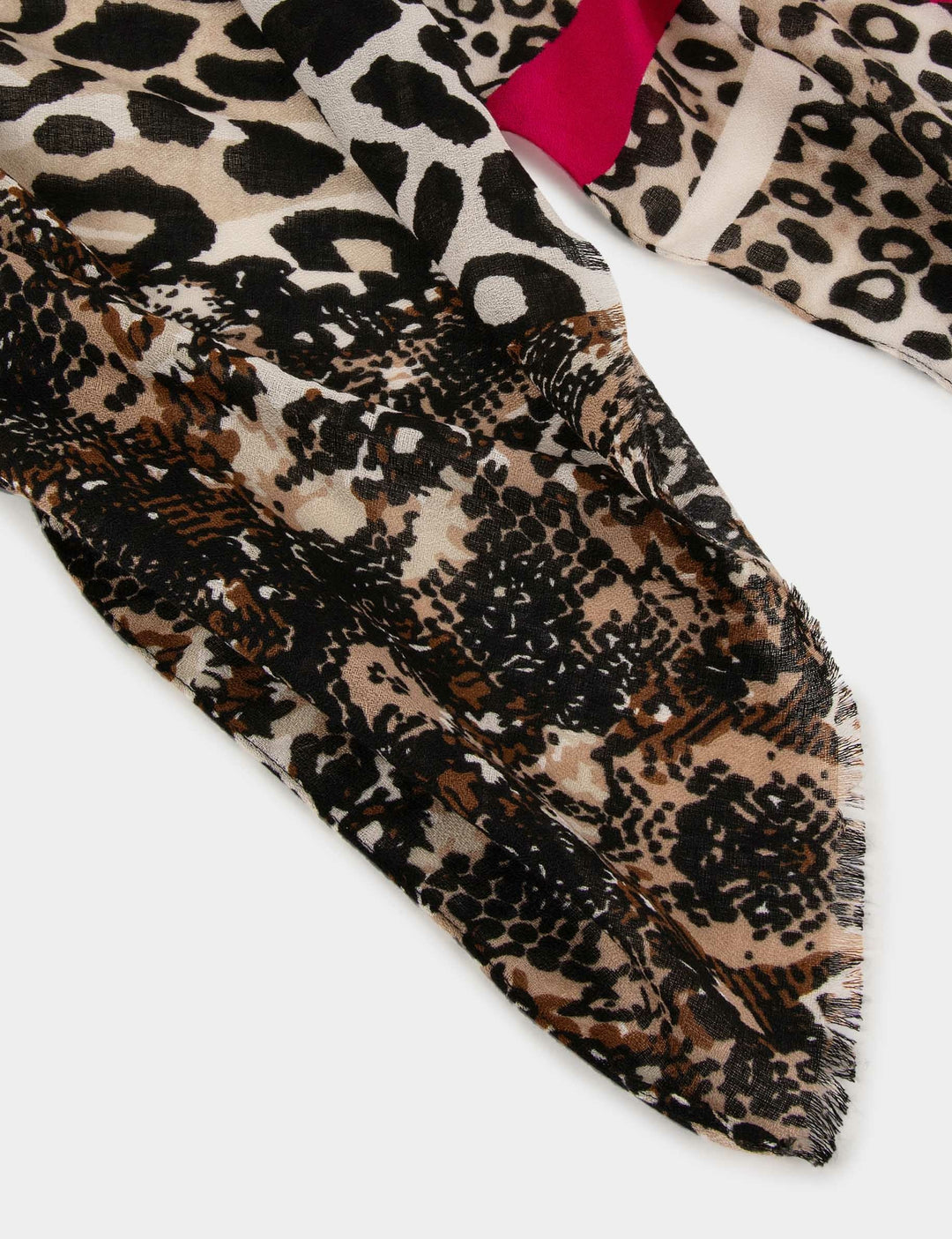 Foulard imprimé animalier