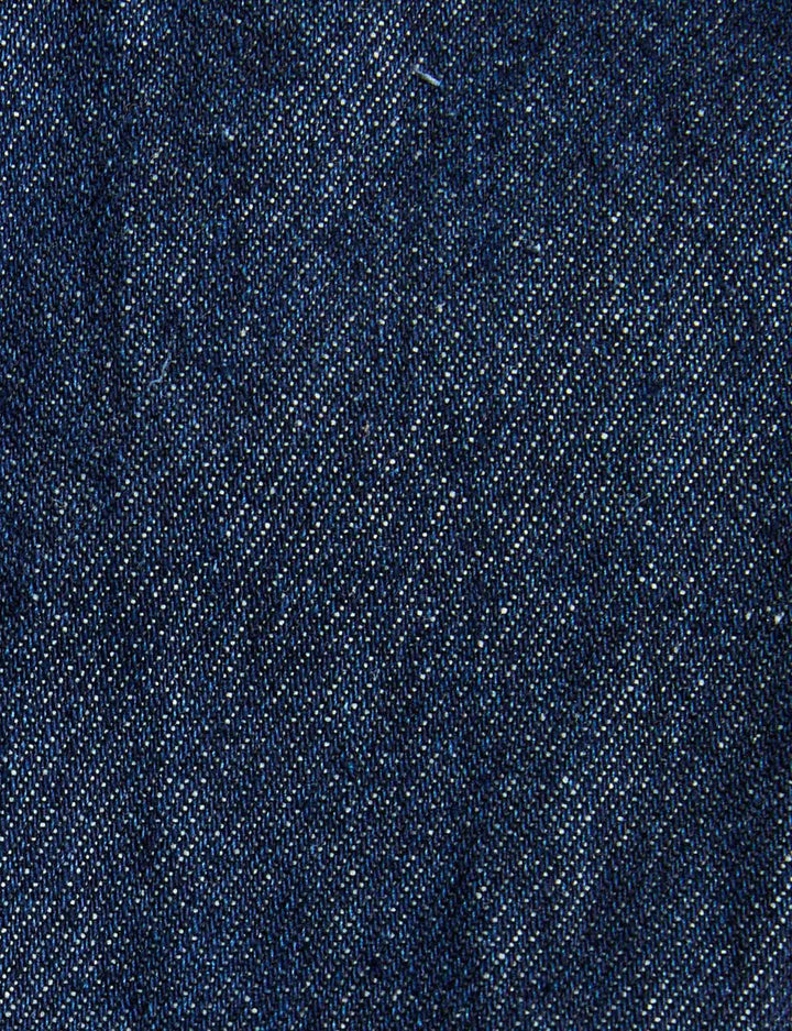 Robe ajustée boutonnée en jean