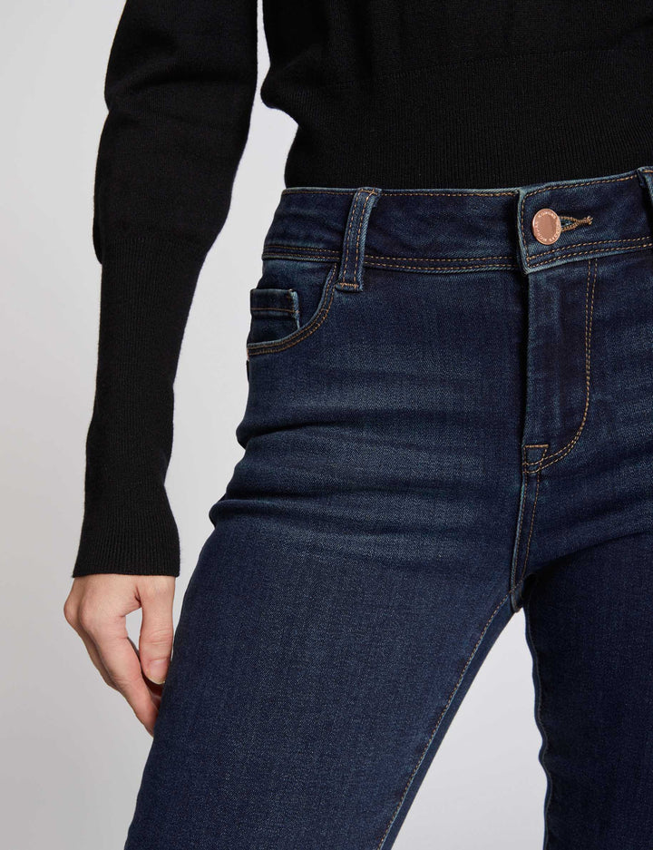 Jeans slim taille standard à  poches