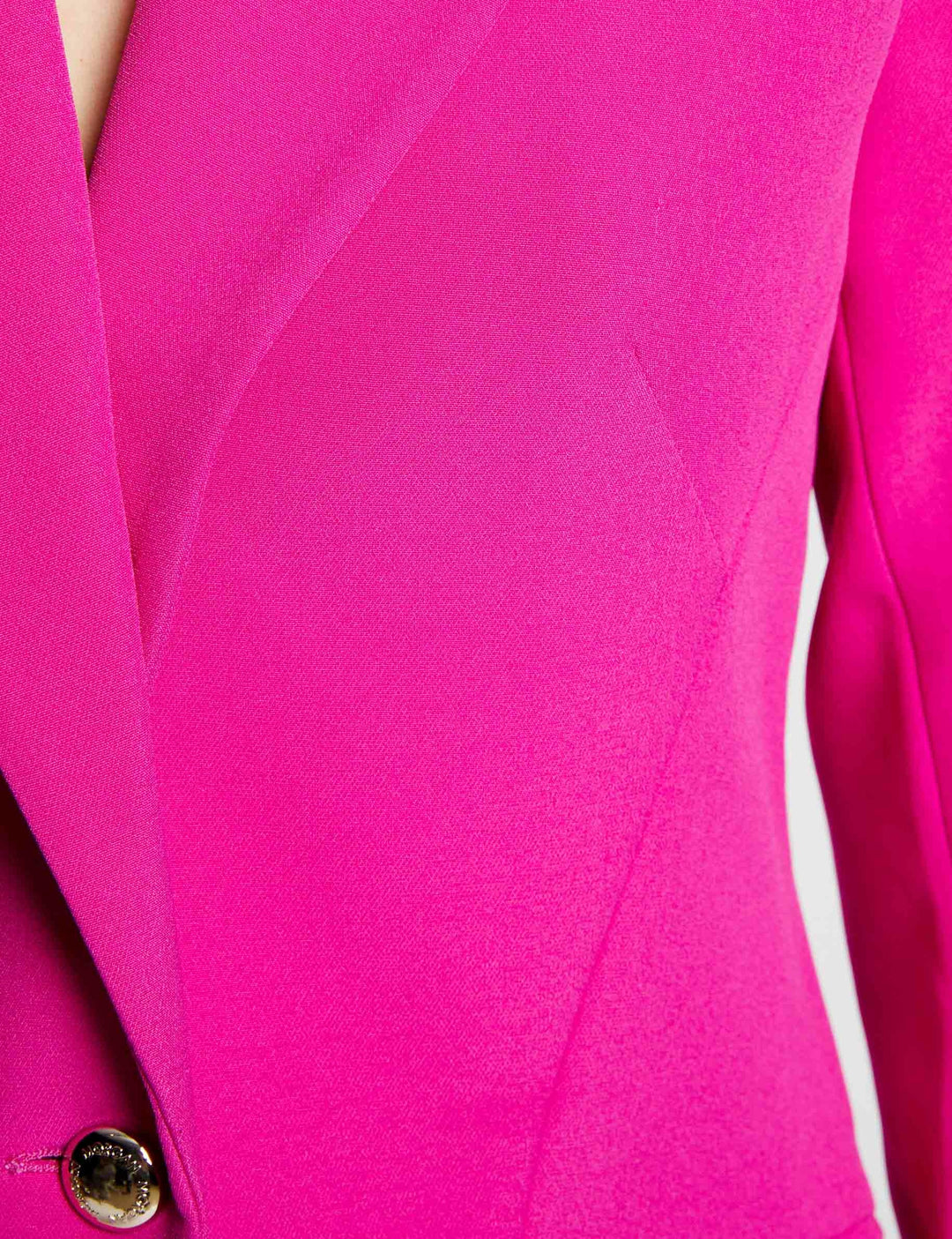 Blazer droit manches longues