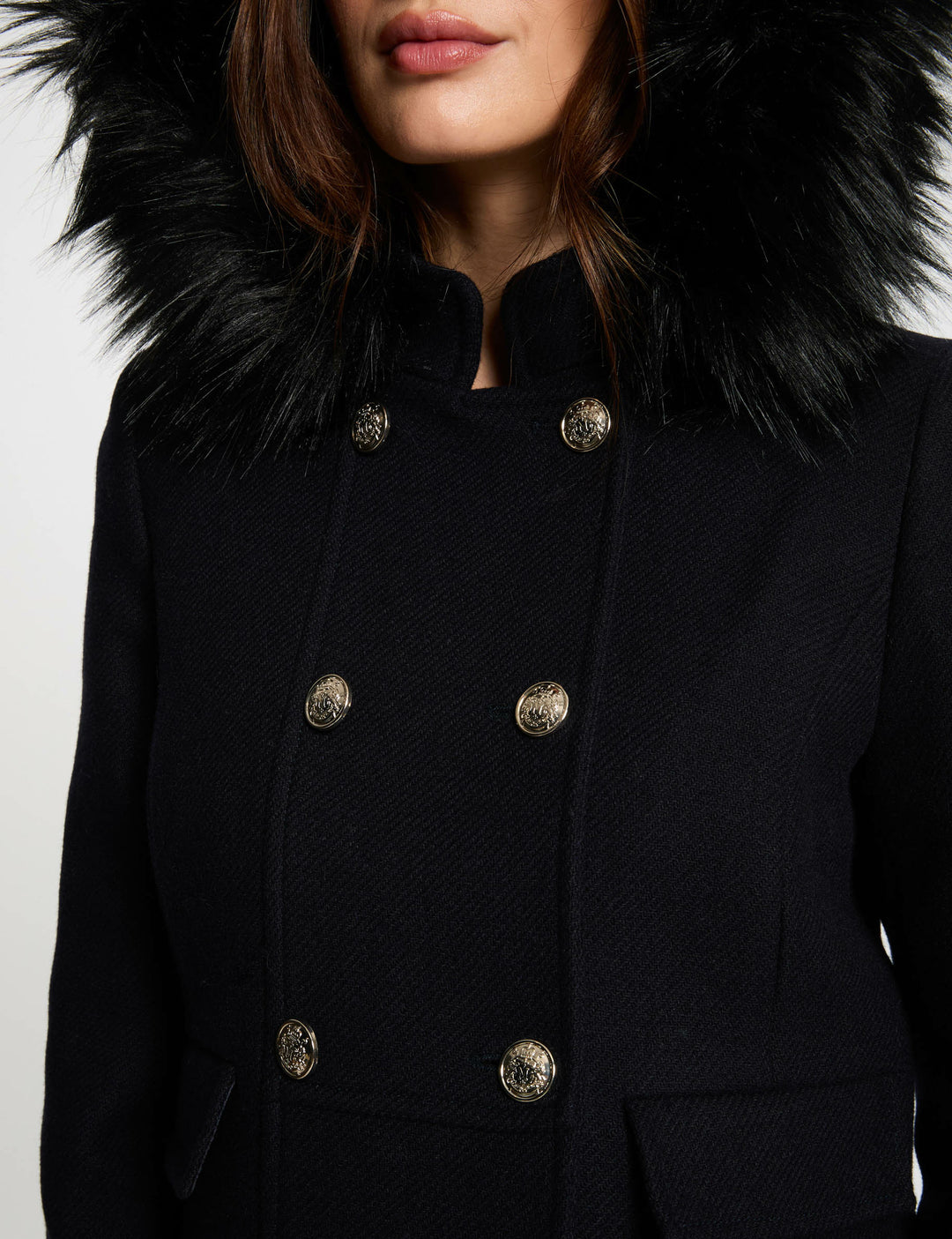 Manteau double boutonnage