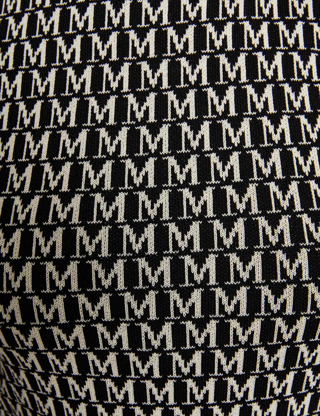 Pull sans manches imprimé monogramme