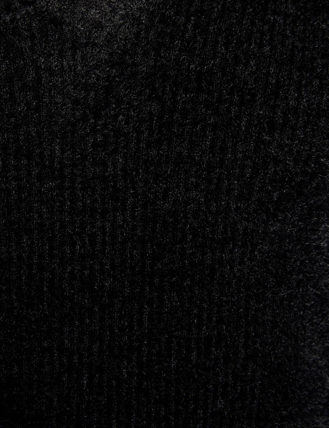 Pull manches longues maille duveteuse