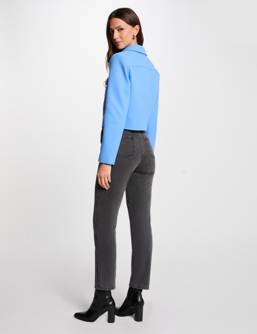 Veste courte zippée