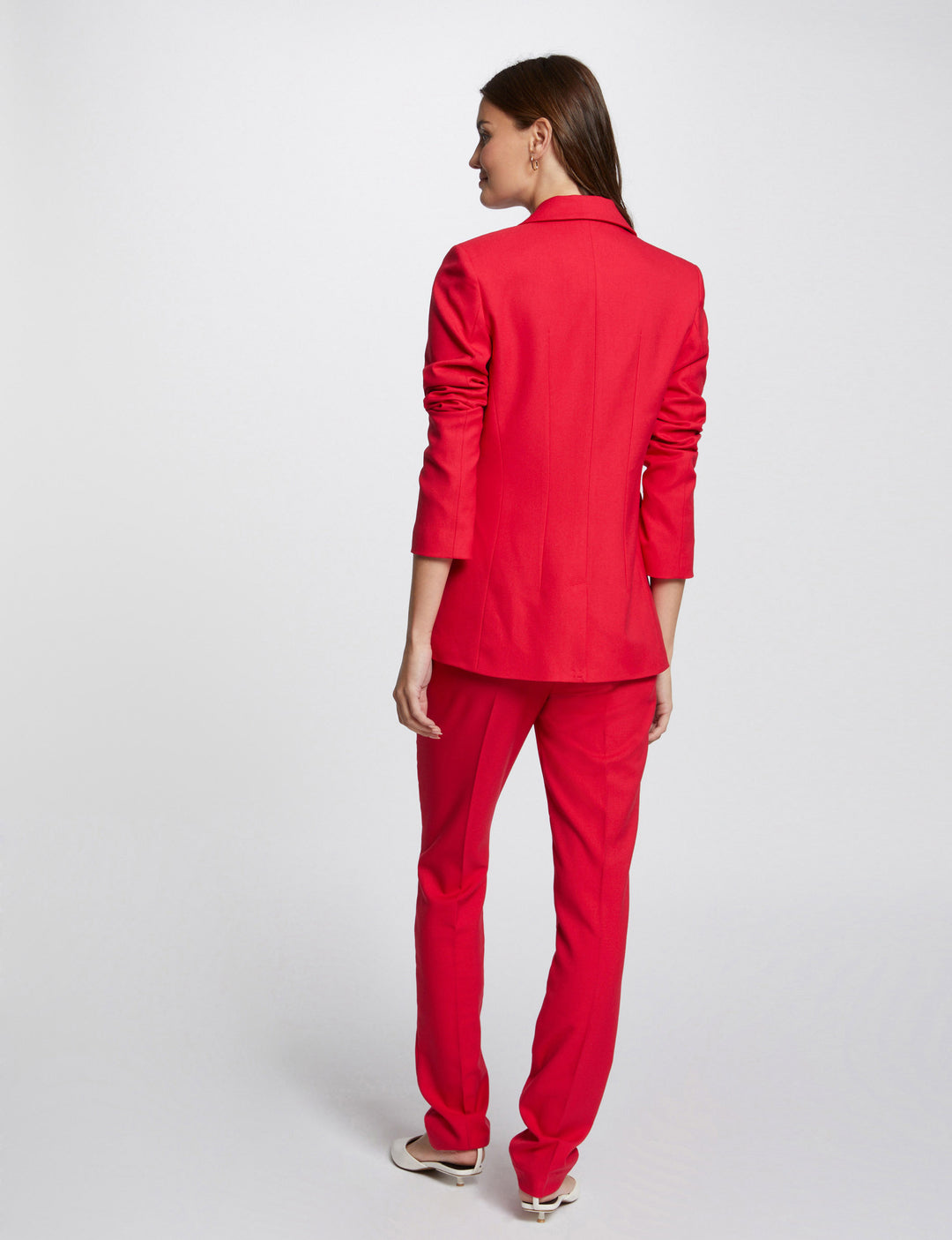Pantalon ajusté à  pinces