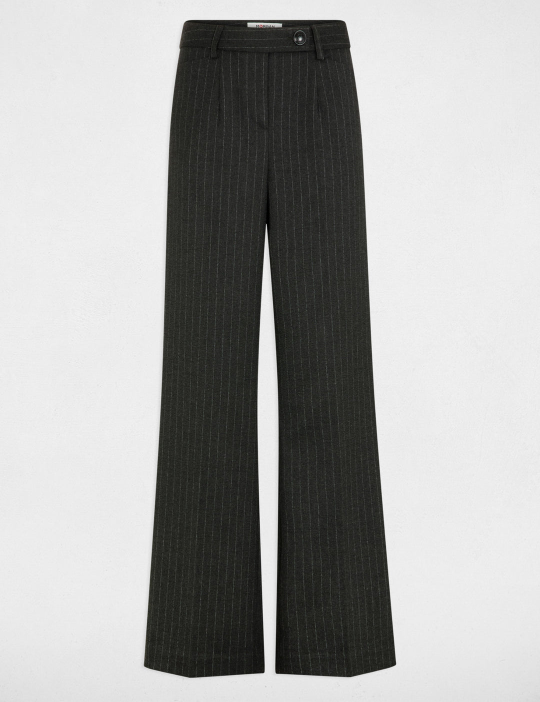 Pantalon large rayé