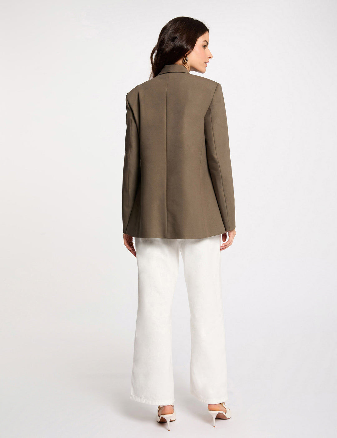 Veste courte col châle
