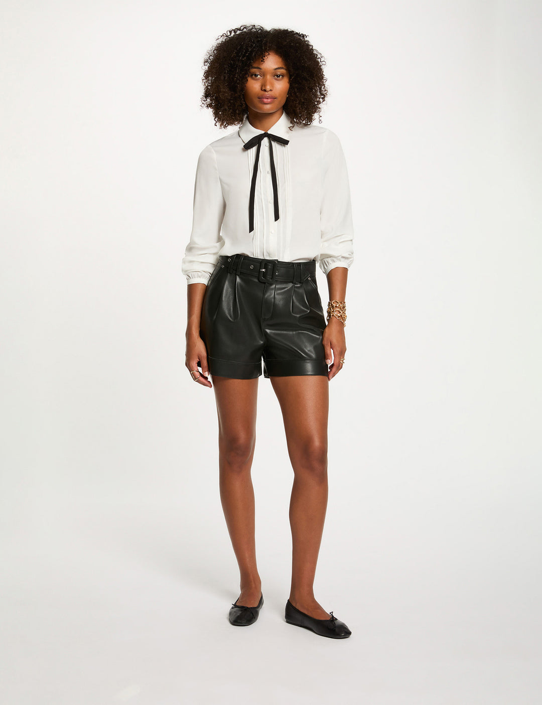 Chemise fluide col claudine