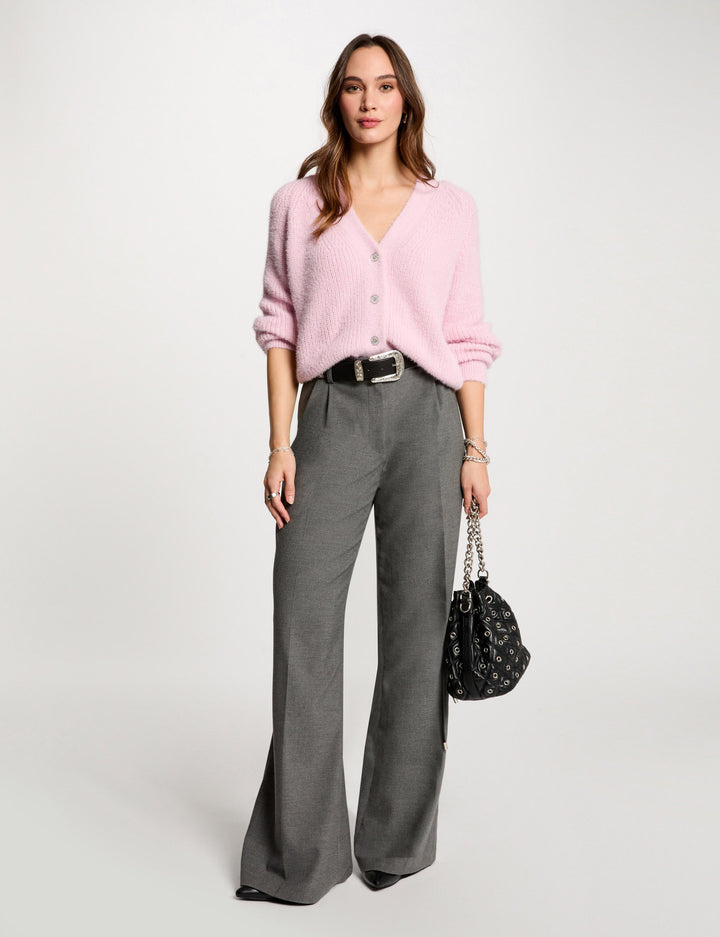 Pantalon large à  pinces