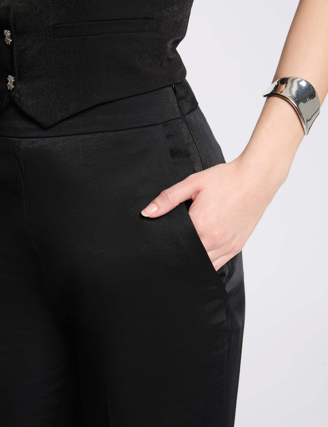 Pantalon large fluide