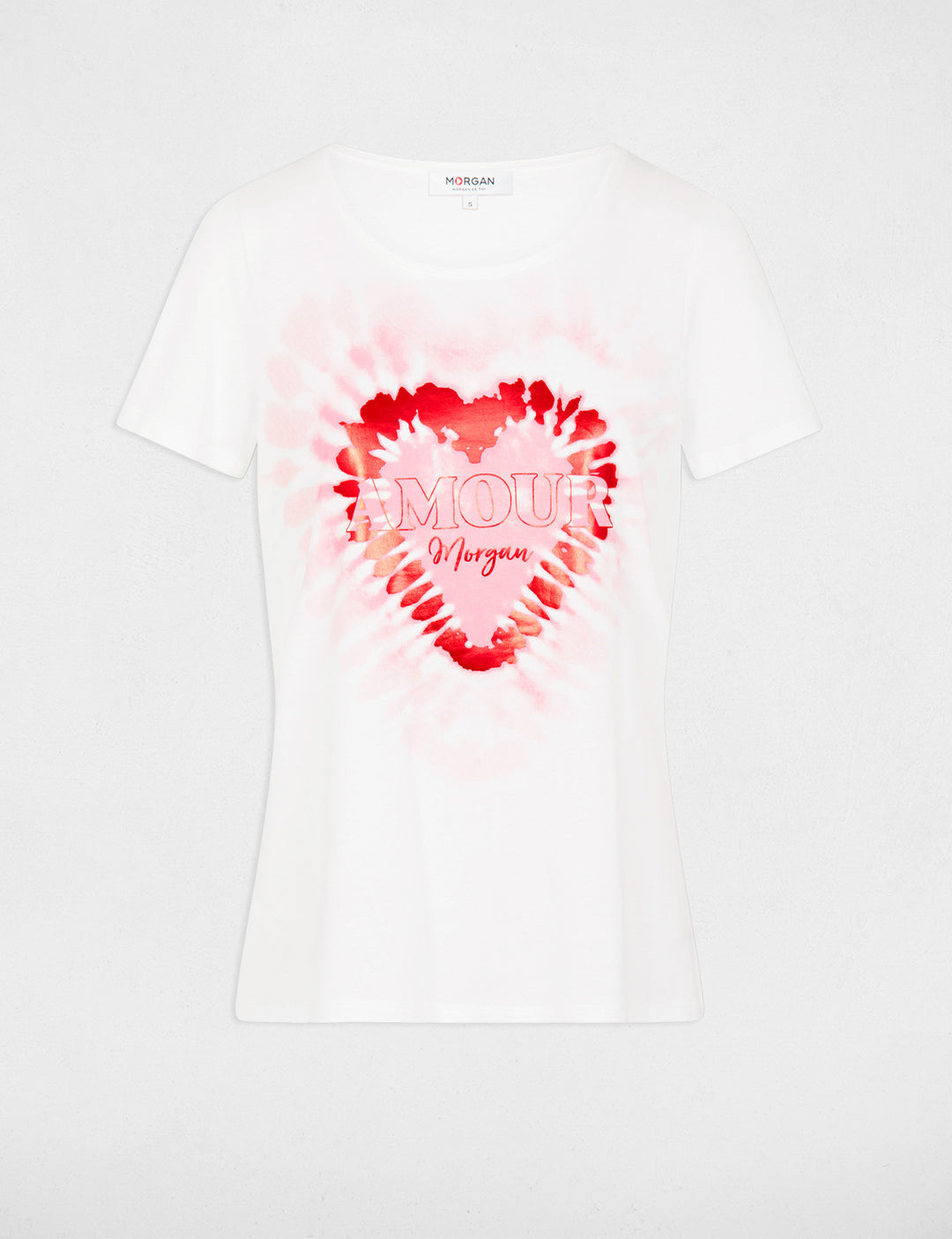 T-shirt à  inscription