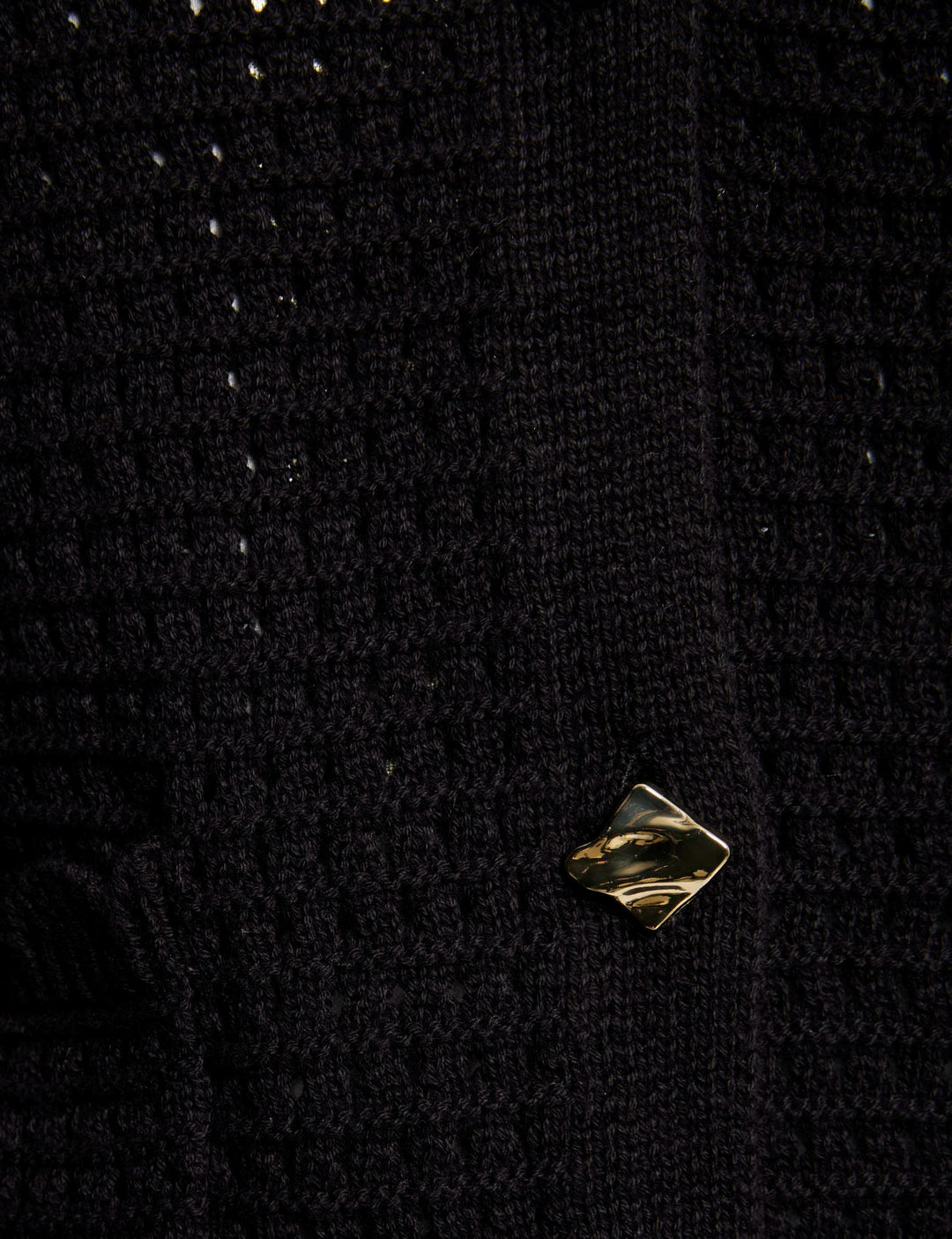 Gilet manches longues ajouré