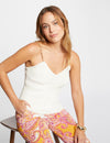 Top tricot bretelles chaînes